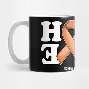 kidney Cancer Support | Orange Ribbon Squad Support kidney Cancer awareness Mug